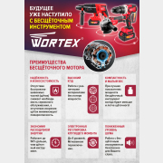 Дрель-шуруповерт аккумуляторная WORTEX BD 2025-1 DLi и Перфоратор WORTEX LX RH 2628 (BD20251DLi1029A3)