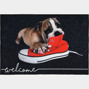 Коврик придверный влаговпитывающий VORTEX Velur 40х60 см Щенок (24238)