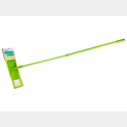 Швабра для пола PERFECTO LINEA Solid с насадкой из микрофибры зеленая (43-492023)