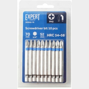 Бита для шуруповерта магнитная PH2 70 мм STARTUL Expert 10 штук (SE8502-70)