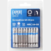 Бита для шуруповерта магнитная PZ2 50 мм STARTUL Expert 10 штук (SE8602-50)