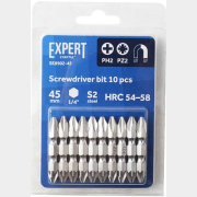 Бита для шуруповерта двусторонняя PH2-PZ2 45 мм STARTUL Expert 10 штук (SE8902-45)