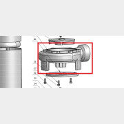 Корпус нижний для насоса ECO DI-1301 (V1300D-29)