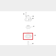 Крышка насосной части для насоса ECO DWS-55 (QGD-26)