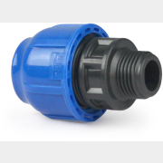 Муфта ПНД компрессионная 32x3/4" с наружной резьбой РосТурПласт (11509)