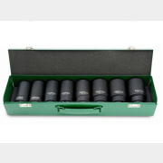 Набор головок ударных 3/4" 26-38 мм 6 граней 8 предметов глубокие TOPTUL (GDAD0802)