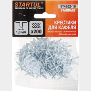 Крестики для укладки плитки 1 мм 200 штук STARTUL Standart (ST4302-10)