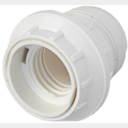 Патрон Е27 с резьбовым вводом и 2 абажурными кольцами BYLECTRICA (Е27РК-003 2к)