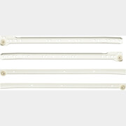 Направляющая роликовая STARFIX DS10 450 мм белый 2 штуки (SMF-10149)