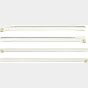 Направляющая роликовая STARFIX DS10 500 мм белый 2 штуки (SMF-10150)