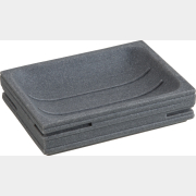 Мыльница PERFECTO LINEA Weathered Sand серая (35-151402)