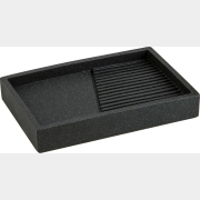 Мыльница PERFECTO LINEA Element черная (35-618403)