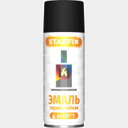 Краска-эмаль аэрозольная термостойкая силиконовая STARFIX черный 520мл (SM-26804-1)