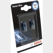 Лампа накаливания автомобильная BOSCH Xenon Blue W5W 2 штуки (1987301033)