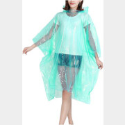 Дождевик-пончо PERFECTO LINEA зеленый (28-102004)