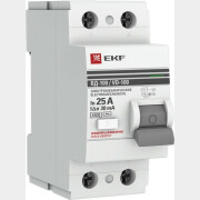 УЗО EKF PROxima ВД-100 1P+N 25А тип AC 30мА (elcb-2-25-30-em-pro)