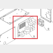 Плата печатная для сварочного аппарата DGM MIG-200P (6102020423)