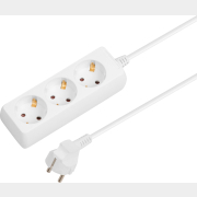 Удлинитель 3 м 3 розетки 3,5 кВт с заземлением ЮПИТЕР белый (JP8105-22)