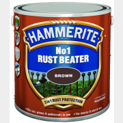 Грунт-эмаль антикоррозийная HAMMERITE Rust Beater №1 для черных металлов 2,5 л