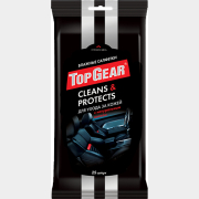 Салфетки влажные TOP GEAR для кожи 25 штук (48237)