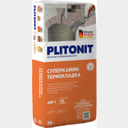 Смесь кладочная PLITONIT СуперКамин ТермоКладка 20 кг