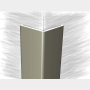 Уголок декоративный алюминиевый КТМ-2000 1515-06М 2,7 м шампань