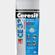 Фуга цементная CERESIT CE-33 Comfort 01 белый 2 кг (17260)