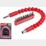 Набор бит с гибким валом WORTEX FBS 11 предметов (0323090)