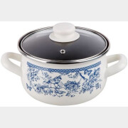 Кастрюля стальная эмалированная 2,8 л PERFECTO LINEA Мон Жардин (50-832428)