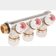 Коллектор с отсекающими вентилями 3/4х3 выхода 16х2 AV ENGINEERING (AVE1132003)