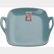 Блюдо керамическое квадратное PERFECTO LINEA Asian 19х18,5х4,7 см голубой (17-101902)