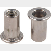 Заклепка резьбовая М6 цилиндрический бортик нержавеющая сталь А2 STARFIX 25 штук (SMZ1-67832-25)