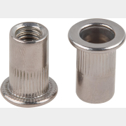 Заклепка резьбовая М6 цилиндрический бортик нержавеющая сталь А2 STARFIX 250 штук (SM-67832-250)