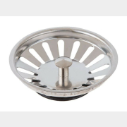 Выпуск-пробка для сифона 3 1/2" решетка нержавеющая сталь AV ENGINEERING (AVE129702)