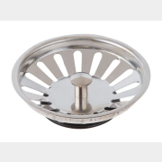 Выпуск-пробка для сифона 3 1/2" решетка нержавеющая сталь AV ENGINEERING (AVE129702)