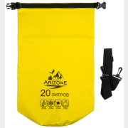 Гермомешок 20 л ARIZONE PVC Hard желтый (28-222047)