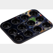 Форма для выпечки металлическая для 12 кексов 35х26х3 см PERFECTO LINEA Chef (16-352630)