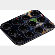 Форма для выпечки металлическая для 12 кексов 35х26х3 см PERFECTO LINEA Chef (16-352630)