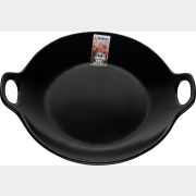 Блюдо керамическое круглое PERFECTO LINEA Asian 24х20,3х4,5 см черный (17-102401)