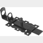 Задвижка дверная с проушиной 110 мм черный матовый STARFIX (SMP-75894-1)