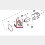 База ротора задняя для пневмогайковерта TOPTUL KAAJ3218 (HKBEI030001)