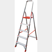 Лестница-стремянка алюминиевая односторонняя 107 см НОВАЯ ВЫСОТА NV3110 (3110105)