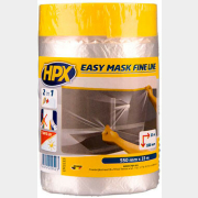 Пленка укрывная с малярной лентой 0,55х33 м HPX Easy Mask Fine Line (EM5533)