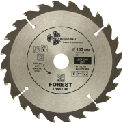 Диск пильный 165х20 мм 24 зуба TRIO-DIAMOND Forest Long Life (FLL818)