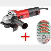 Шлифмашина угловая (болгарка) WORTEX AG 1208-1 (AG1208100019A4)