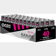 Батарейка AA ФАZА 1,5 V алкалиновая упаковка 40 шт (5023017)
