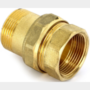 Разъемное соединение прямое НВ 1 1/4 UNI-FITT с плоской прокладкой латунь (656G5000)