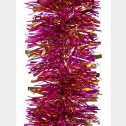 Мишура новогодняя МОРОЗКО Морозко 9,5х200 см золото/сиреневый (М0806)