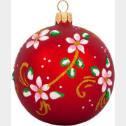 Игрушка елочная МОРОЗКО Шар Цветение 7,5 см в ассортименте (С44)