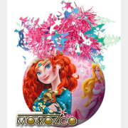 Игрушка елочная МОРОЗКО Шар Принцессы 8,5 см (Ш85011)